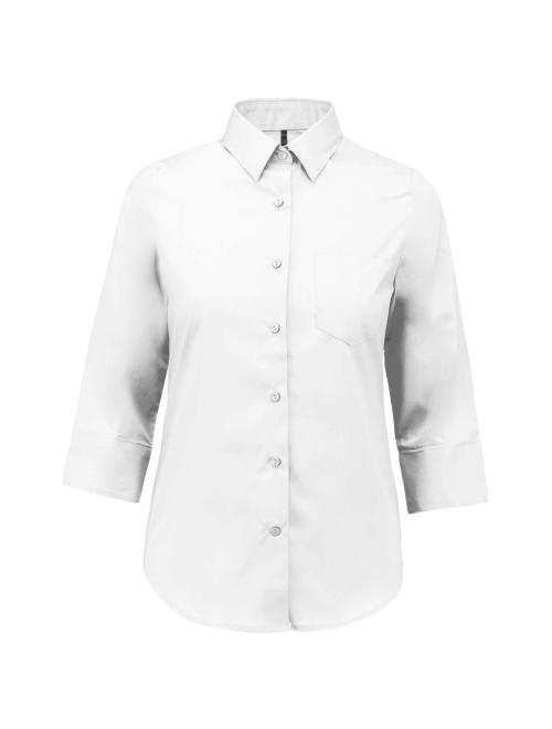 LADIES' 3/4 SLEEVED SHIRT