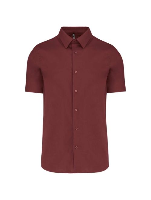 SHORT-SLEEVED COTTON/ELASTANE SHIRT SHORT-SLEEVED COTTON/ELASTANE SHIRT