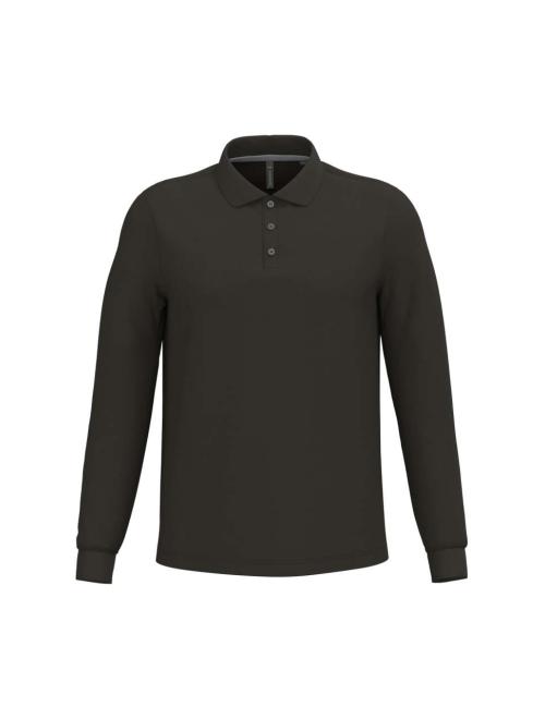 MEN'S LONG-SLEEVED POLO SHIRT
