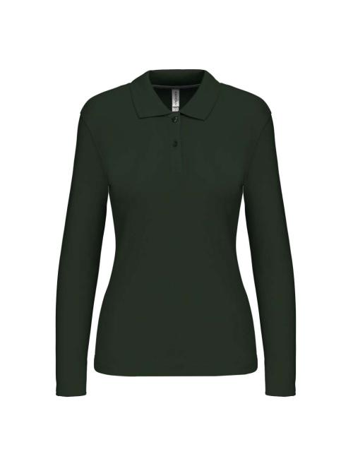LADIES' LONG-SLEEVED POLO SHIRT LADIES' LONG-SLEEVED POLO SHIRT