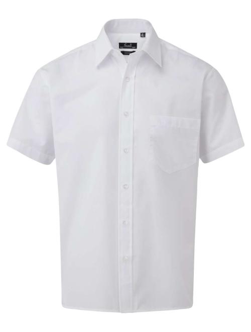 MEN'S SHORT SLEEVE POPLIN SHIRT