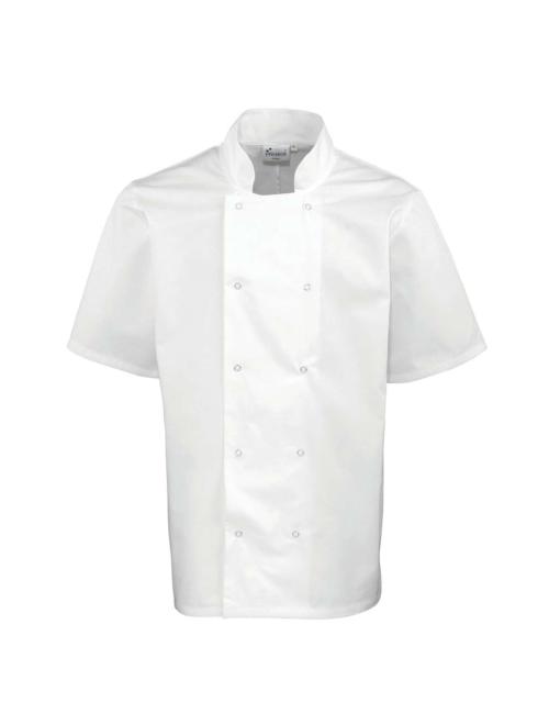 CHEF'S SHORT SLEEVE STUD JACKET