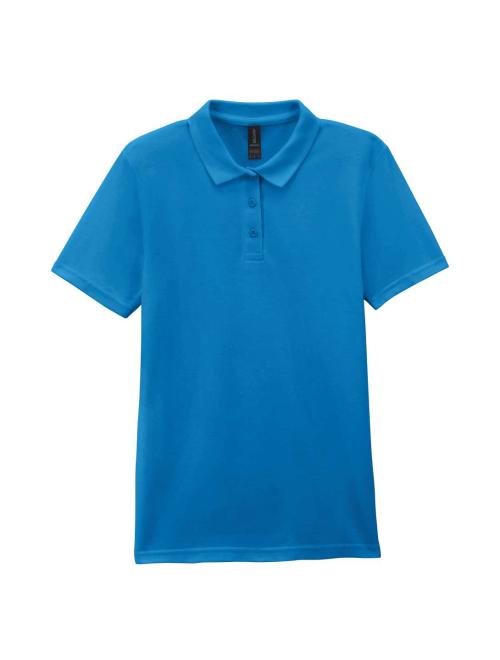 SOFTSTYLE® LADIES' DOUBLE PIQUÉ POLO