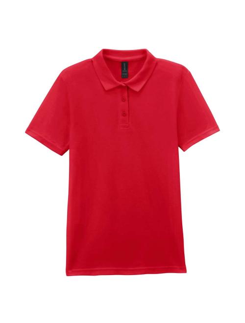 SOFTSTYLE® LADIES' DOUBLE PIQUÉ POLO