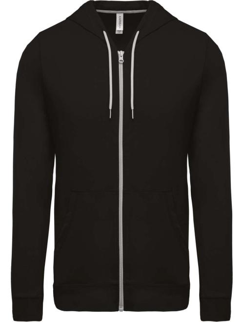 LIGHTWEIGHT COTTON HOODED SWEATSHIRT