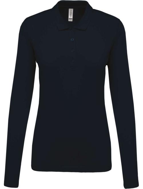 LADIES’ LONG-SLEEVED PIQUÉ POLO SHIRT LADIES’ LONG-SLEEVED PIQUÉ POLO SHIRT