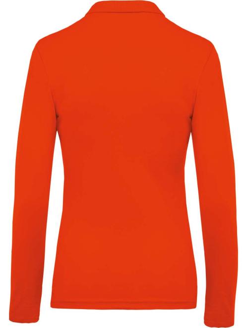 LADIES’ LONG-SLEEVED PIQUÉ POLO SHIRT LADIES’ LONG-SLEEVED PIQUÉ POLO SHIRT