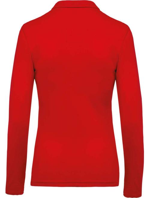 LADIES’ LONG-SLEEVED PIQUÉ POLO SHIRT LADIES’ LONG-SLEEVED PIQUÉ POLO SHIRT