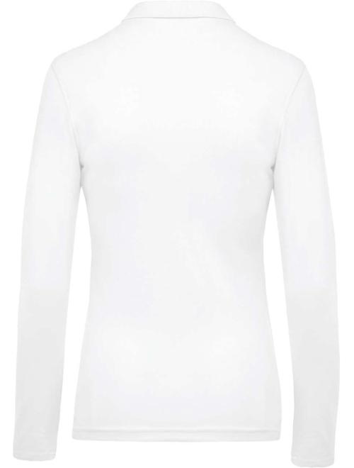 LADIES’ LONG-SLEEVED PIQUÉ POLO SHIRT LADIES’ LONG-SLEEVED PIQUÉ POLO SHIRT