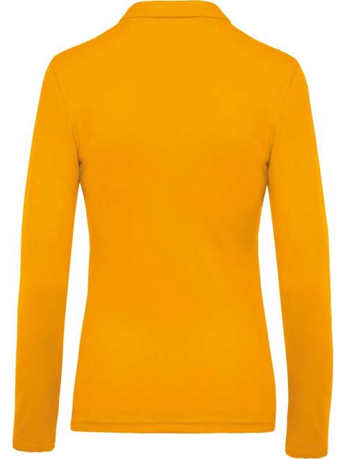 LADIES’ LONG-SLEEVED PIQUÉ POLO SHIRT LADIES’ LONG-SLEEVED PIQUÉ POLO SHIRT