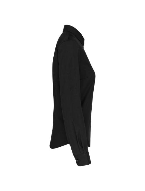 LADIES’ LONG-SLEEVED COTTON POPLIN SHIRT