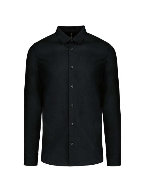MEN’S LONG-SLEEVED COTTON POPLIN SHIRT