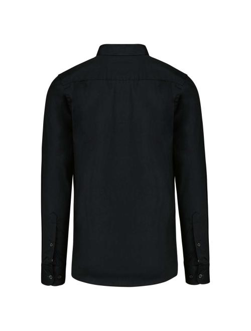 MEN’S LONG-SLEEVED COTTON POPLIN SHIRT