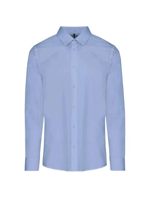 MEN’S LONG-SLEEVED COTTON POPLIN SHIRT