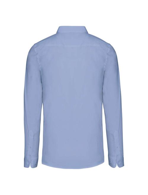 MEN’S LONG-SLEEVED COTTON POPLIN SHIRT