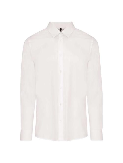 MEN’S LONG-SLEEVED COTTON POPLIN SHIRT