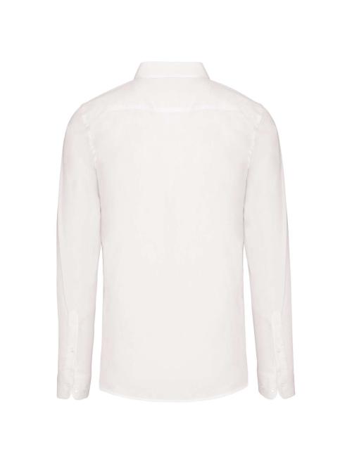 MEN’S LONG-SLEEVED COTTON POPLIN SHIRT