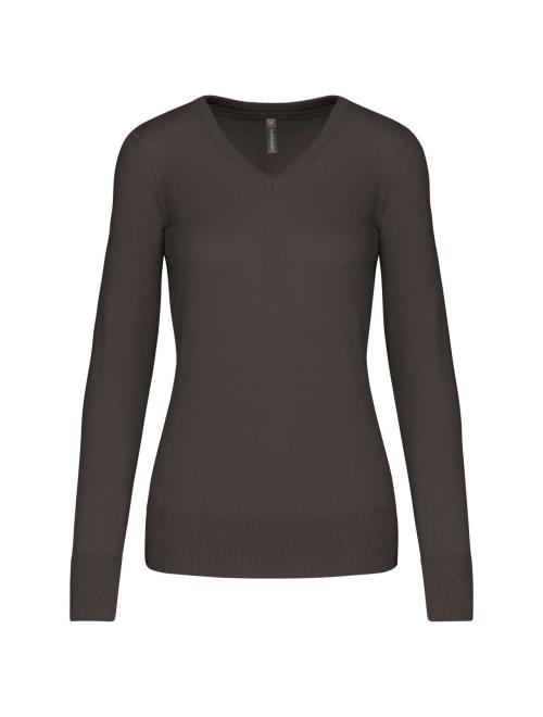 LADIES' V-NECK JUMPER LADIES' V-NECK JUMPER
