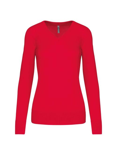 LADIES' V-NECK JUMPER LADIES' V-NECK JUMPER