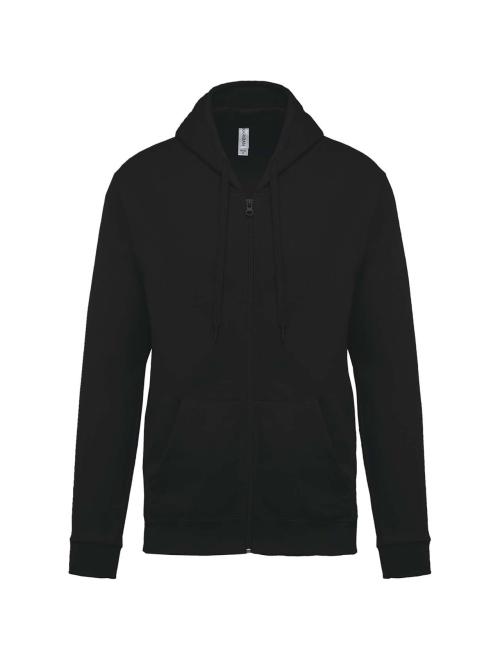 FULL ZIP HOODED SWEATSHIRT