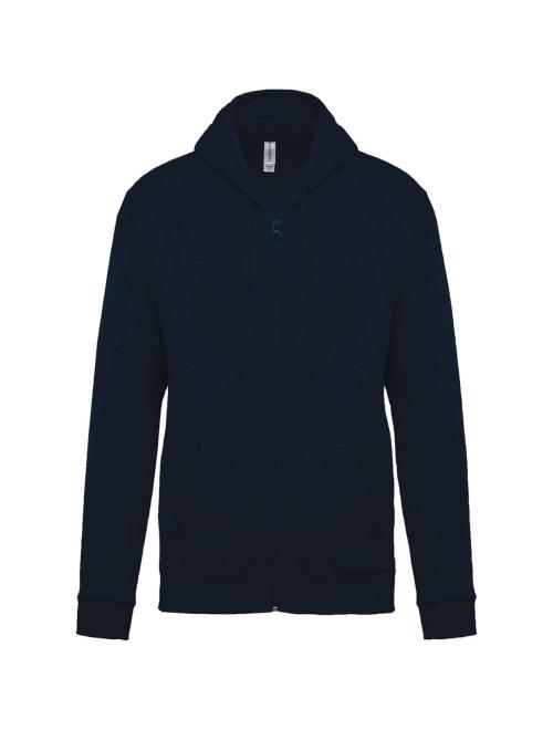 FULL ZIP HOODED SWEATSHIRT