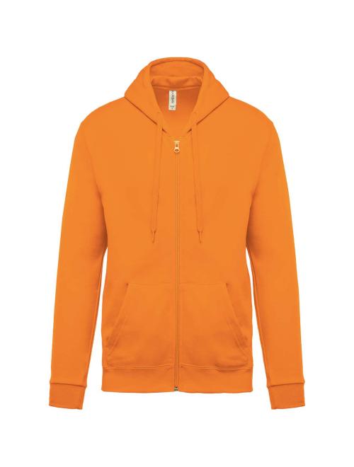 FULL ZIP HOODED SWEATSHIRT