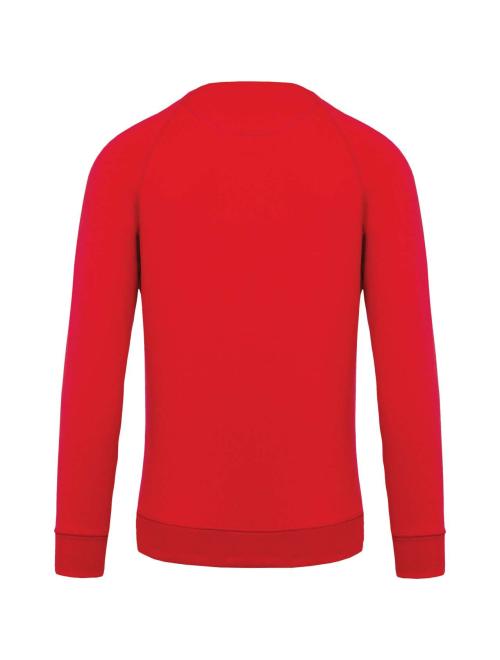 MEN'S ORGANIC COTTON CREW NECK RAGLAN SLEEVE SWEATSHIRT MEN'S ORGANIC COTTON CREW NECK RAGLAN SLEEVE SWEATSHIRT