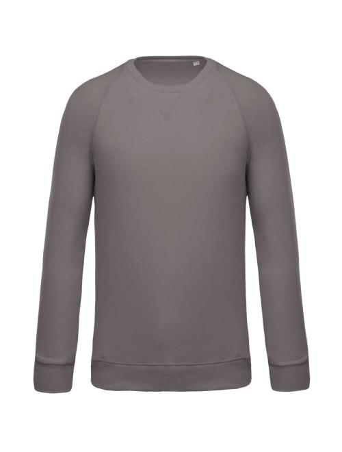 MEN'S ORGANIC COTTON CREW NECK RAGLAN SLEEVE SWEATSHIRT MEN'S ORGANIC COTTON CREW NECK RAGLAN SLEEVE SWEATSHIRT