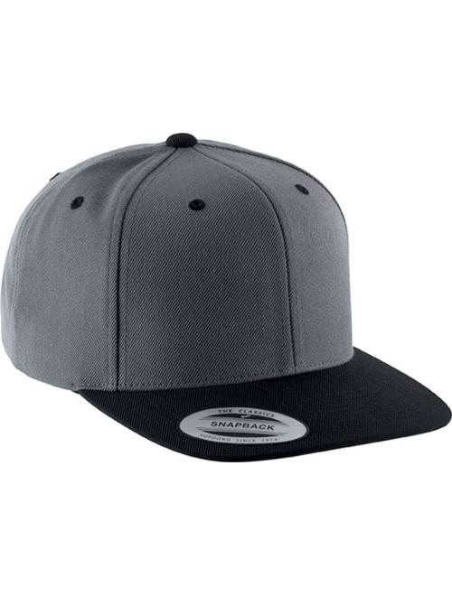 FLAT PEAK CAP - 6 PANELS