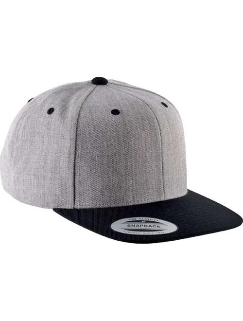 FLAT PEAK CAP - 6 PANELS
