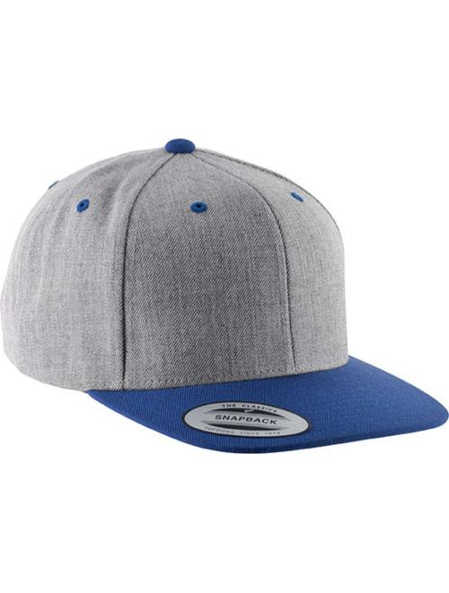 FLAT PEAK CAP - 6 PANELS