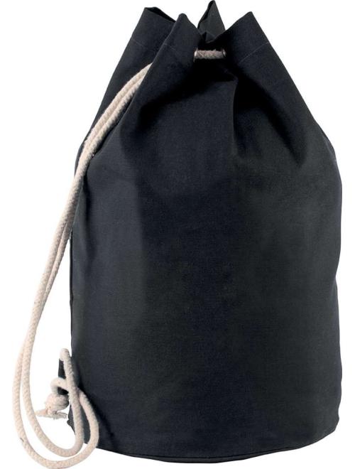 COTTON SAILOR-STYLE BAG WITH DRAWSTRING