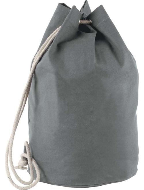 COTTON SAILOR-STYLE BAG WITH DRAWSTRING