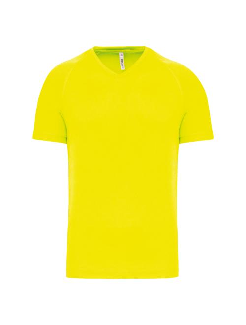 MEN’S V-NECK SHORT SLEEVE SPORTS T-SHIRT