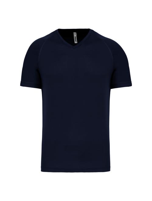 MEN’S V-NECK SHORT SLEEVE SPORTS T-SHIRT