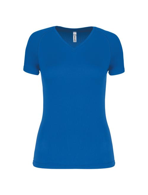 LADIES’ V-NECK SHORT SLEEVE SPORTS T-SHIRT LADIES’ V-NECK SHORT SLEEVE SPORTS T-SHIRT