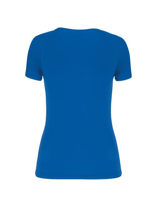 LADIES’ V-NECK SHORT SLEEVE SPORTS T-SHIRT