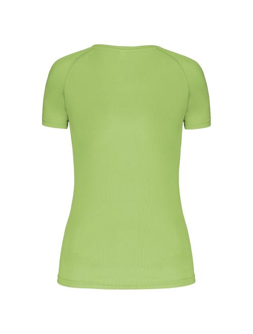 LADIES’ V-NECK SHORT SLEEVE SPORTS T-SHIRT