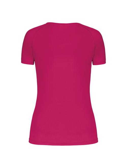 LADIES’ V-NECK SHORT SLEEVE SPORTS T-SHIRT LADIES’ V-NECK SHORT SLEEVE SPORTS T-SHIRT