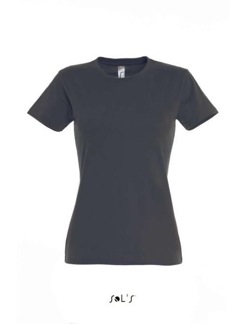 IMPERIAL WOMAN ROUND COLLAR T-SHIRT