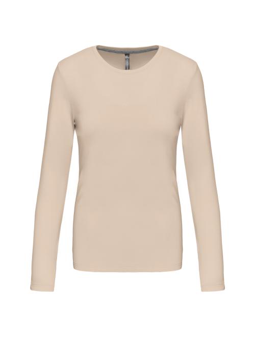 LADIES' LONG SLEEVE CREW NECK T-SHIRT LADIES' LONG SLEEVE CREW NECK T-SHIRT
