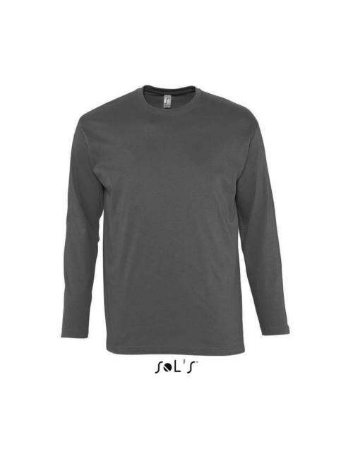 MONARCH - MEN'S ROUND COLLAR LONG SLEEVE T-SHIRT MONARCH - MEN'S ROUND COLLAR LONG SLEEVE T-SHIRT