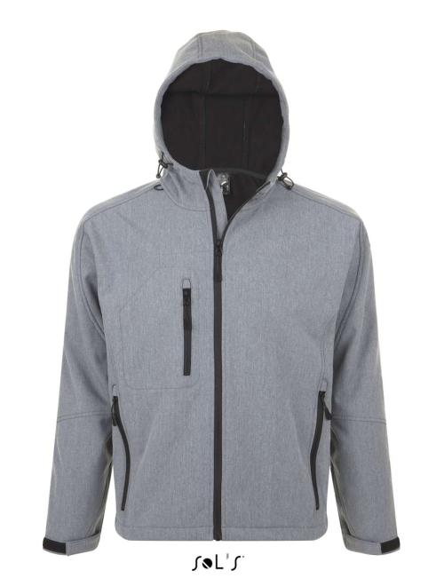 REPLAY MEN - HOODED SOFTSHELL REPLAY MEN - HOODED SOFTSHELL