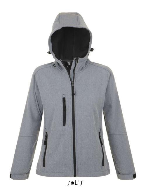 REPLAY WOMEN - HOODED SOFTSHELL REPLAY WOMEN - HOODED SOFTSHELL