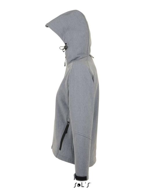 REPLAY WOMEN - HOODED SOFTSHELL