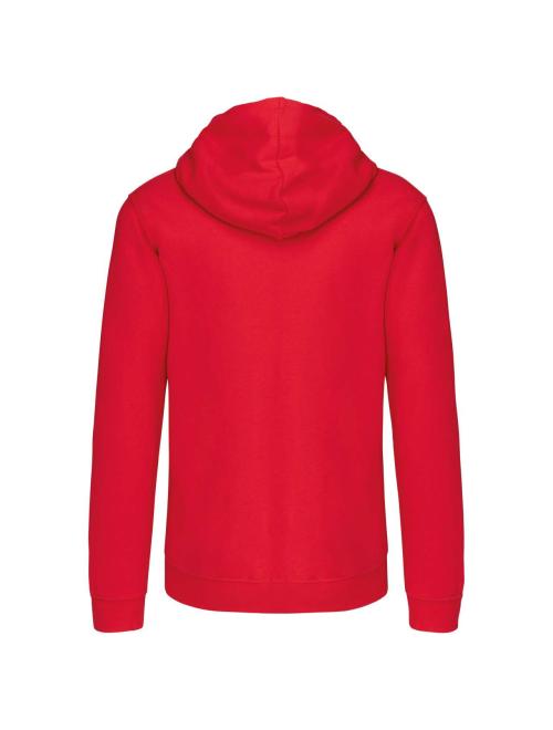 MEN'S CONTRAST HOODED FULL ZIP SWEATSHIRT MEN'S CONTRAST HOODED FULL ZIP SWEATSHIRT
