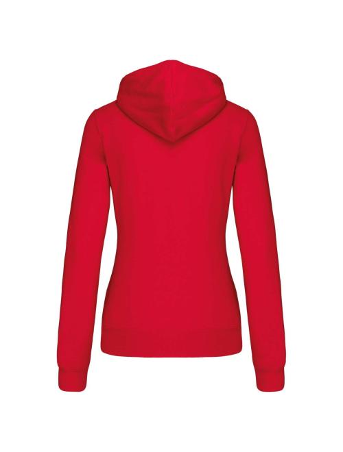 LADIES’ CONTRAST HOODED FULL ZIP SWEATSHIRT LADIES’ CONTRAST HOODED FULL ZIP SWEATSHIRT
