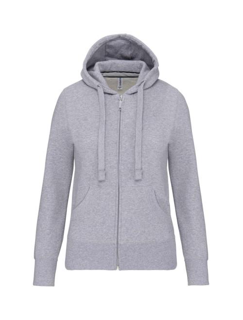 LADIES' FULL ZIP HOODED SWEATSHIRT LADIES' FULL ZIP HOODED SWEATSHIRT