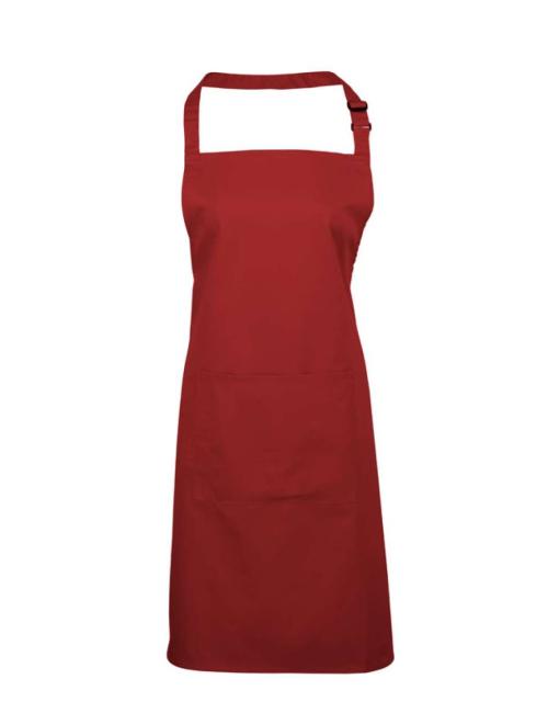 ‘COLOURS’ BIB APRON WITH POCKET ‘COLOURS’ BIB APRON WITH POCKET