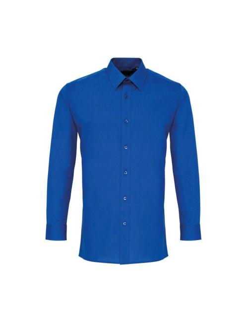 MEN’S LONG SLEEVE FITTED POPLIN SHIRT MEN’S LONG SLEEVE FITTED POPLIN SHIRT